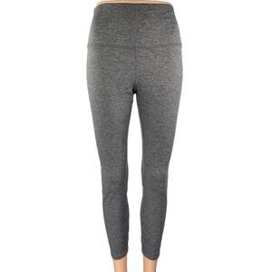 Quince Gray Skinny Leg High Waist Activewear Workout Yoga Leggings Pants Size M